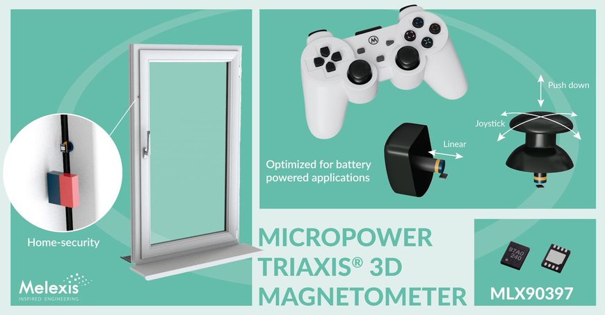 3D-magnetometer optimized for battery powered applications